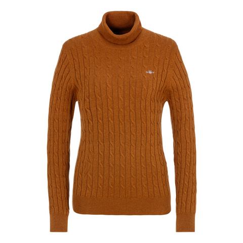 Gant Coltrui STRETCH COTTON CABLE TURTLENECK