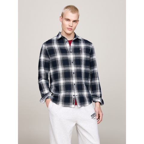 TOMMY JEANS Overhemd met lange mouwen TJM REG CHECK FLANNEL SHIRT EXT