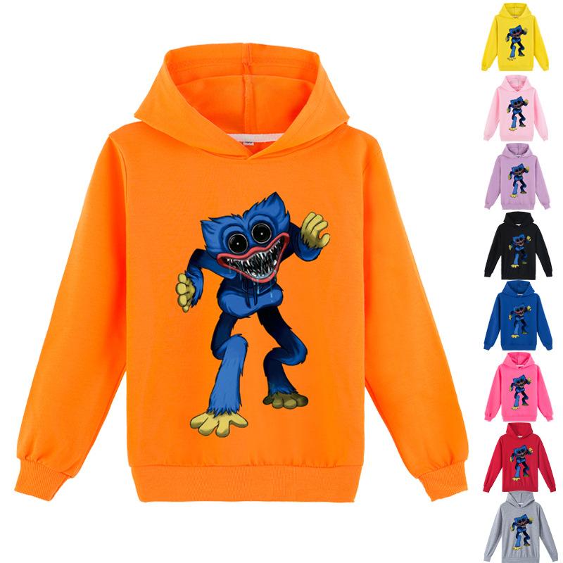 Colour Time Kinder 3D hoodie Huggy Wuggy trui Poppy Speeltijd Kindersweater Y455