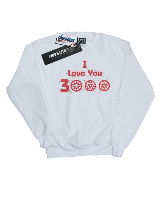 Marvel Boys Avengers Endgame I Love You 3000 Circuits Sweatshirt