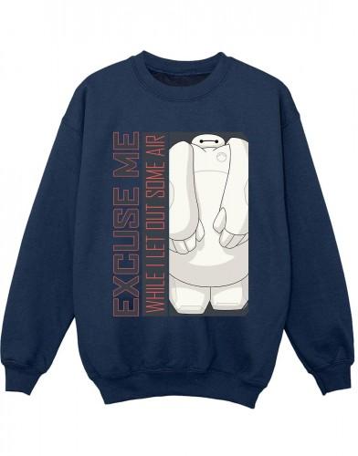 Disney Boys Big Hero 6 Baymax Pardon, wat luchtsweatshirt