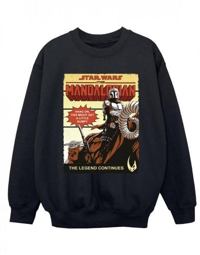 Pertemba FR - Apparel Star Wars The Mandalorian jongens hobbelige rit Sweatshirt