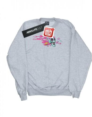 Disney Boys Wreck It Ralph Candy Skull-sweatshirt