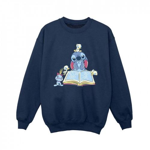 Disney Boys Lilo & Stitch die een boek lezen Sweatshirt