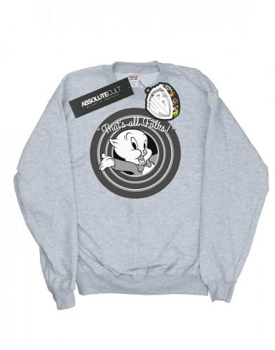 Looney Tunes Boys Porky Pig That's All Folks Sweatshirt