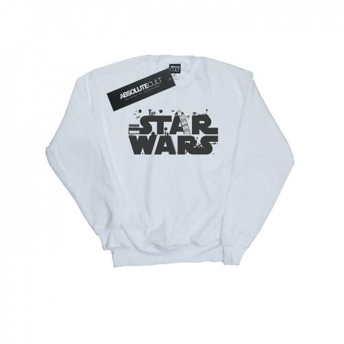 Star Wars jongens minimalistisch logo sweatshirt