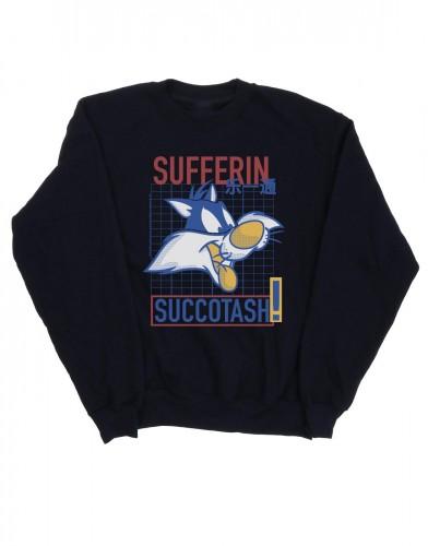 Looney Tunes jongens Sylvester Sufferin Succotash Sweatshirt