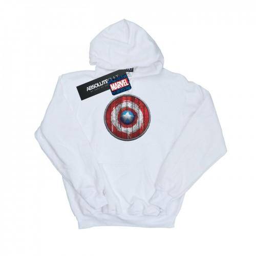 Marvel Boys Captain America houten schild hoodie