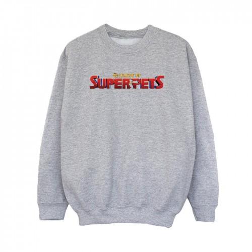 DC Comics Jongens  DC League Of Super-Pets Movie Logo Sweatshirt