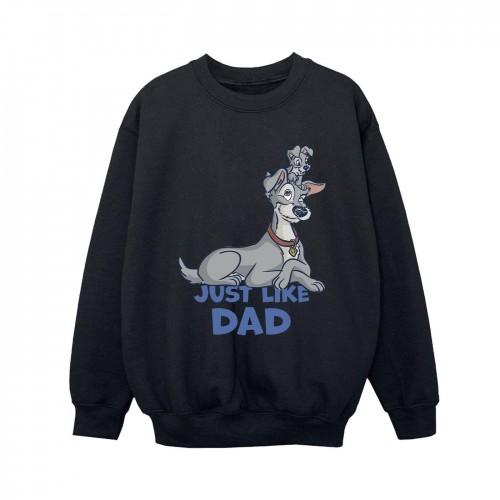 Disney Boys Lady en de vagebond, net als papa sweatshirt