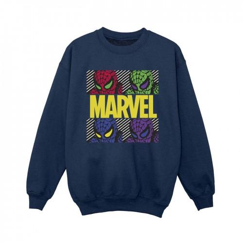 Marvel Boys Spider-Man pop-art sweatshirt