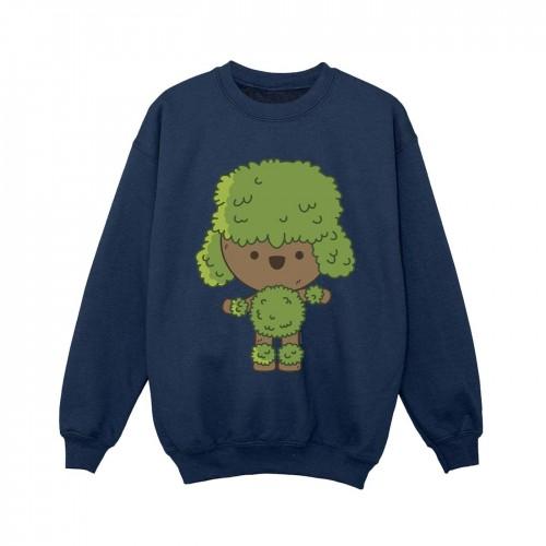 Marvel Boys Ik ben Groot Chibi Dance Sweatshirt