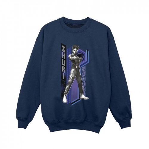 Marvel Boys Black Panther Wakanda Forever Shuri Pose Sweatshirt