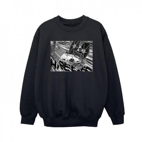 Star Wars Boys Anime Plane Sweatshirt