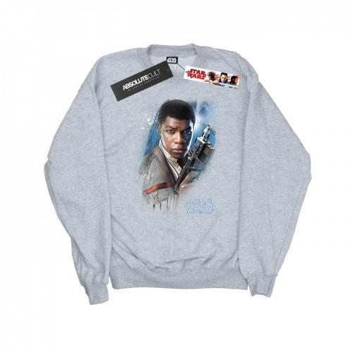 Star Wars Boys The Last Jedi Finn geborsteld sweatshirt