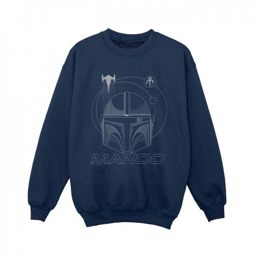 Star Wars Boys The Mandalorian Rings Helmsweater