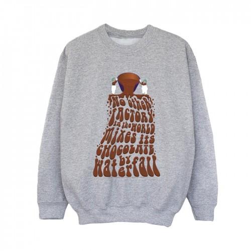 Pertemba FR - Apparel Willy Wonka jongens chocolade waterval sweatshirt