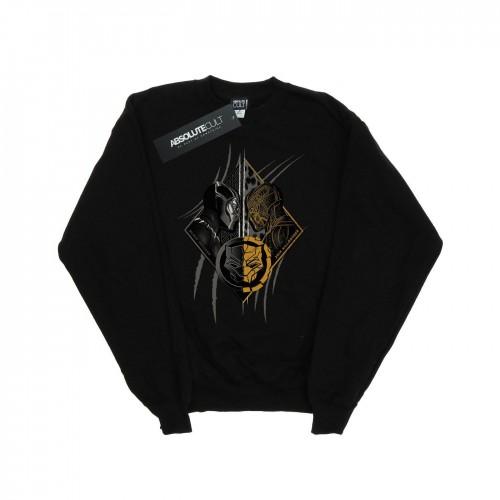 Marvel Boys Black Panther versus Killmonger-sweatshirt