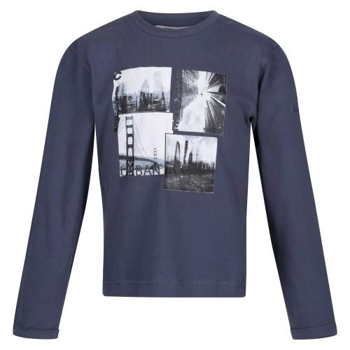 Regatta Childrens/Kids Wenbie III landschap T-shirt met lange mouwen