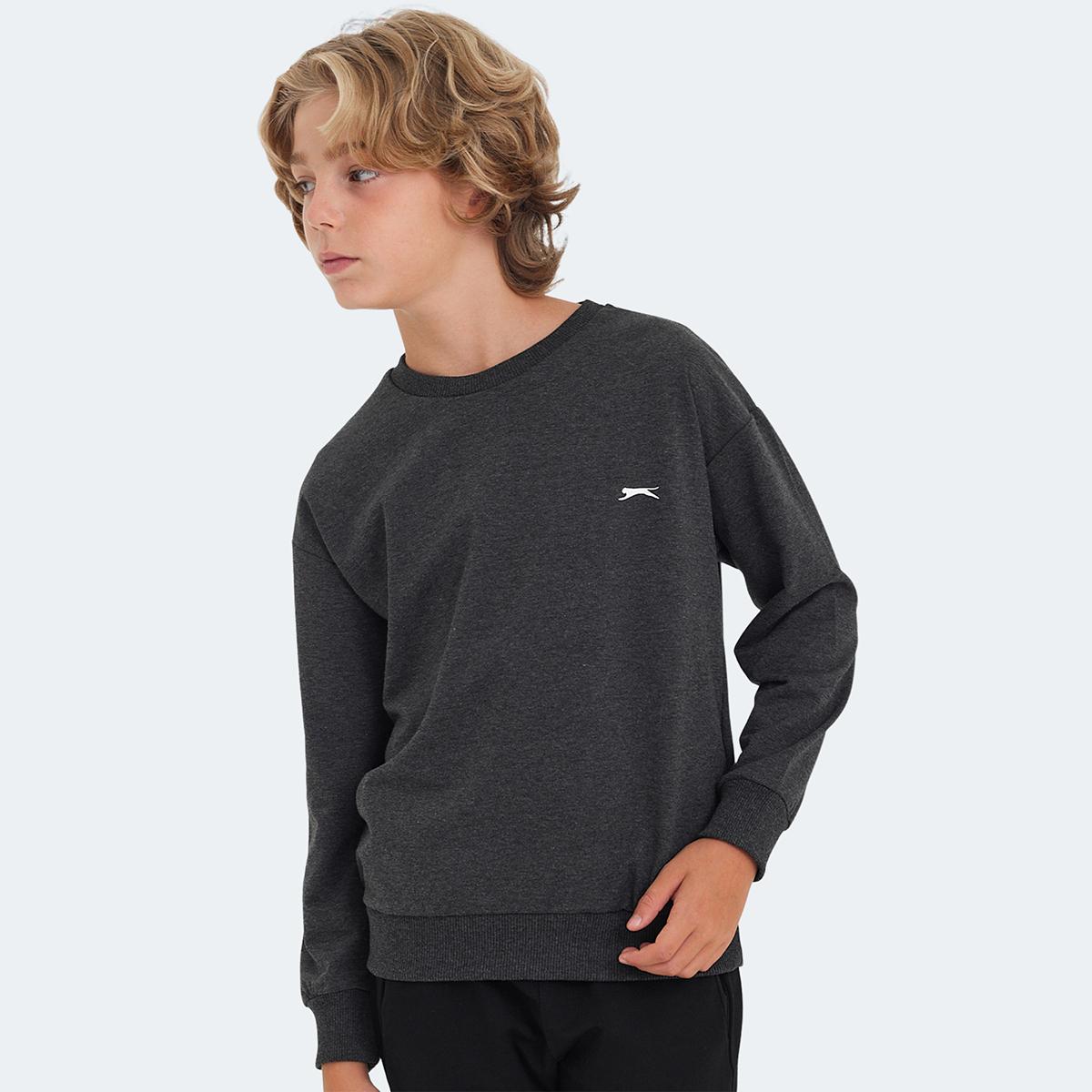 Slazenger LUPPA-Dark Grey Kids Sweatshirt