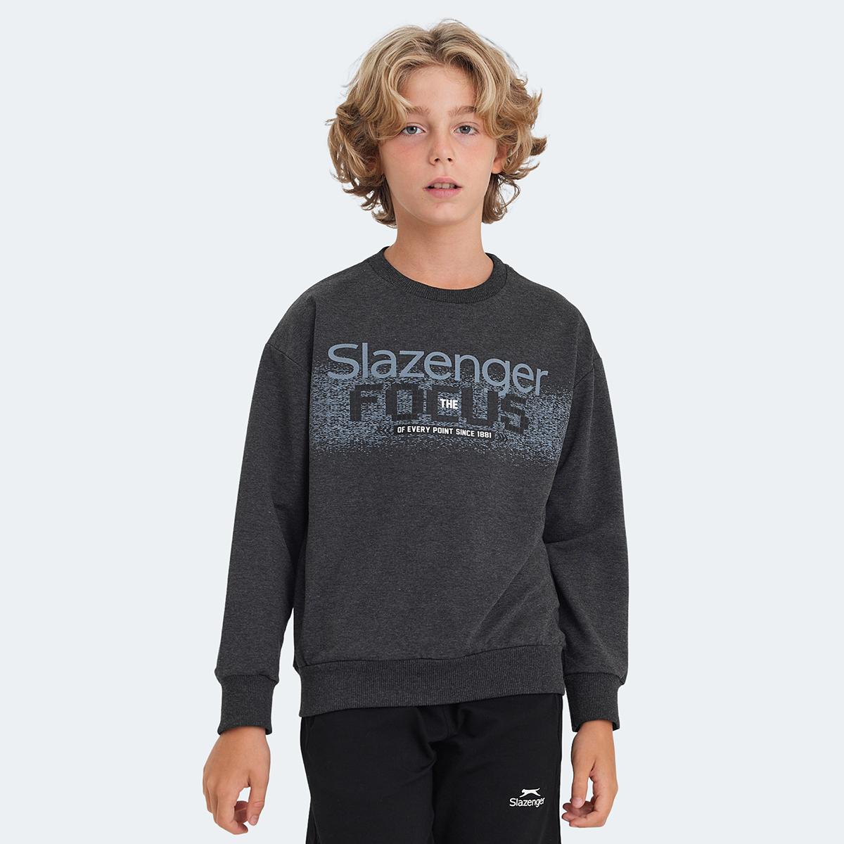 Slazenger LAST-Dark Grey Kids Sweatshirt