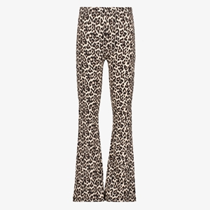 TwoDay meisjes flared broek met luipaardprint