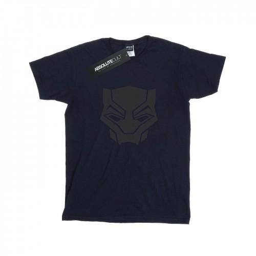 Marvel jongens zwarte panter zwart op zwart T-shirt