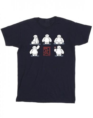 Disney jongens Big Hero 6 Baymax veel poses T-shirt