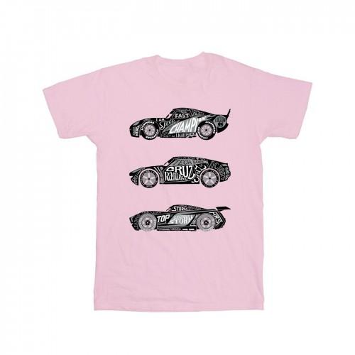 Disney jongens auto's tekst racers T-shirt