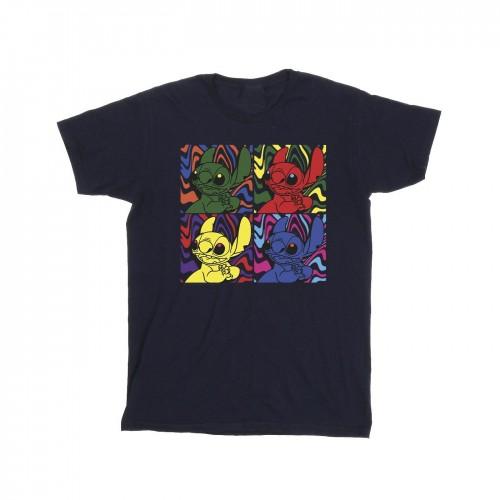 Disney jongens Lilo & Stitch popart T-shirt