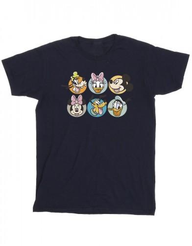 Disney jongens Mickey Mouse en vrienden gezichten T-shirt