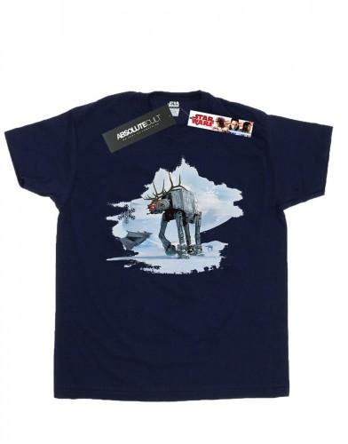 Star Wars jongens kerst AT-AT rendier T-shirt