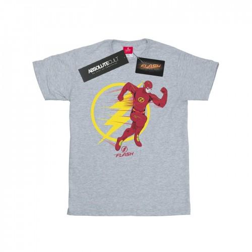 DC Comics Boys het Flash Running embleem T-shirt