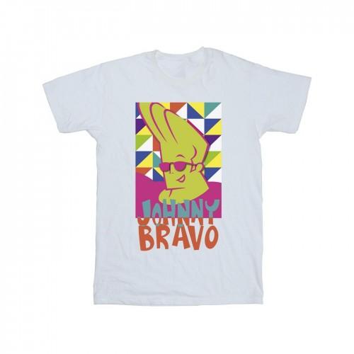 Pertemba FR - Apparel Johnny Bravo Boys Multi Driehoeken Pop Art T-shirt