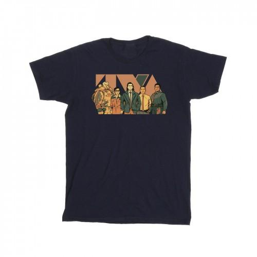 Marvel Boys Loki TVA Group T-shirt