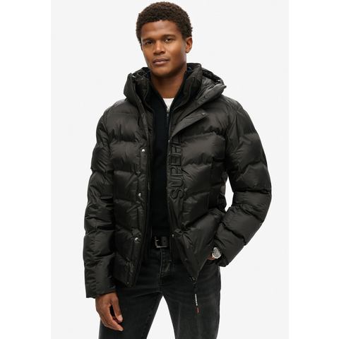 Superdry Gewatteerde jas Hooded City Graphic Puffer Jkt