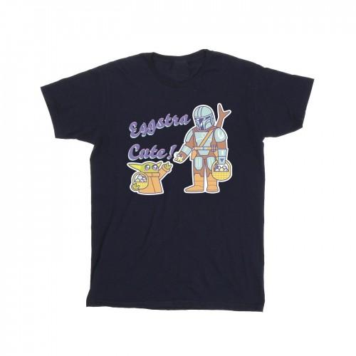 Star Wars Girls The Mandalorian Eggstra schattig Grogu katoenen T-shirt