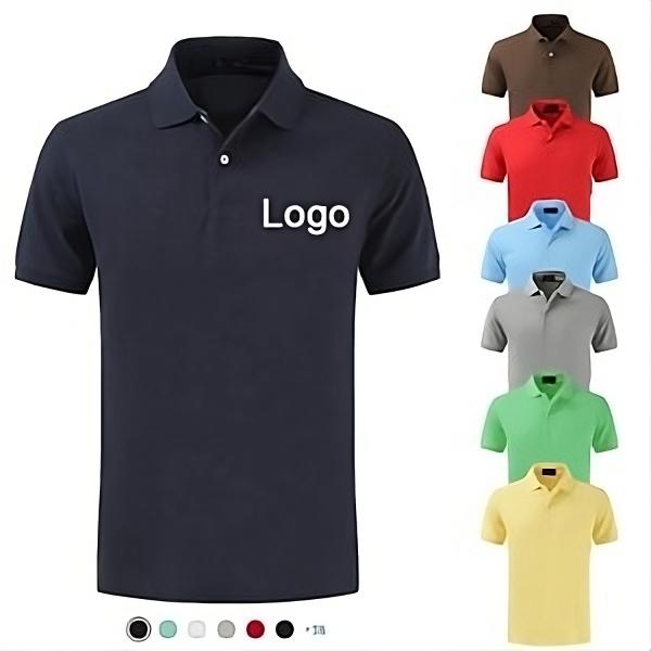 Ganga Lotes s,l Poloshirt van 100% KATOEN, heren korte mouw, t-shirts met aangepaste bedrukking