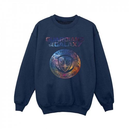 Marvel Boys Guardians of the Galaxy Stars Fill-logo sweatshirt