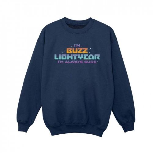 Disney Lightyear Always Sure Text-sweatshirt voor jongens