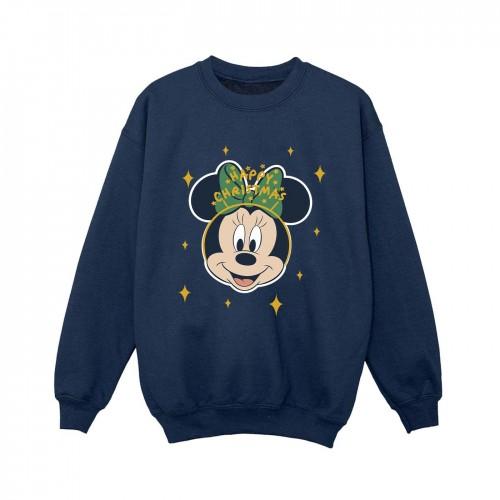 Disney jongens Minnie Mouse Happy Christmas Sweatshirt