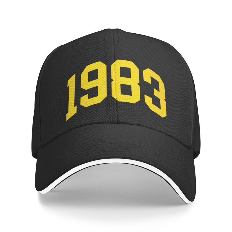 91530102MAC2AA7079 Mode Unisex Geboren in 1983 Verjaardag Baseball Cap Volwassen Verstelbare Papa Hoed Dames Unisex Sport