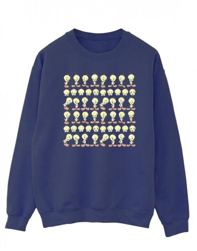 Looney Tunes Heren Tweety Repeat katoenen sweatshirt