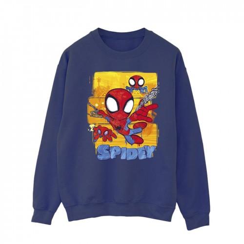 Marvel Mens Spidey en zijn geweldige vrienden vliegend sweatshirt