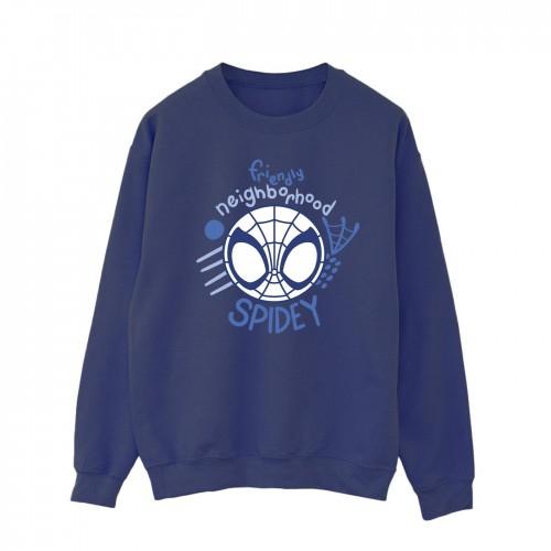 Marvel Mens Spidey And His Amazing Friends Neighbourhood Sweatshirt