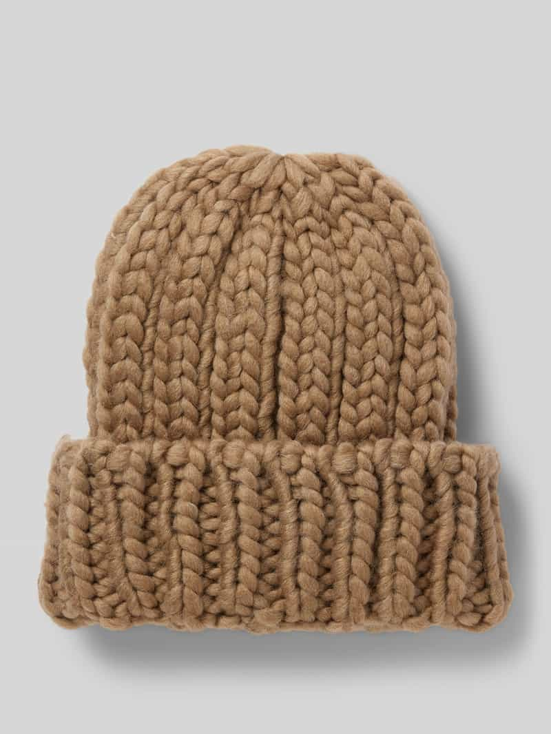 Pieces Beanie met brede omslag, model 'JAMMA'