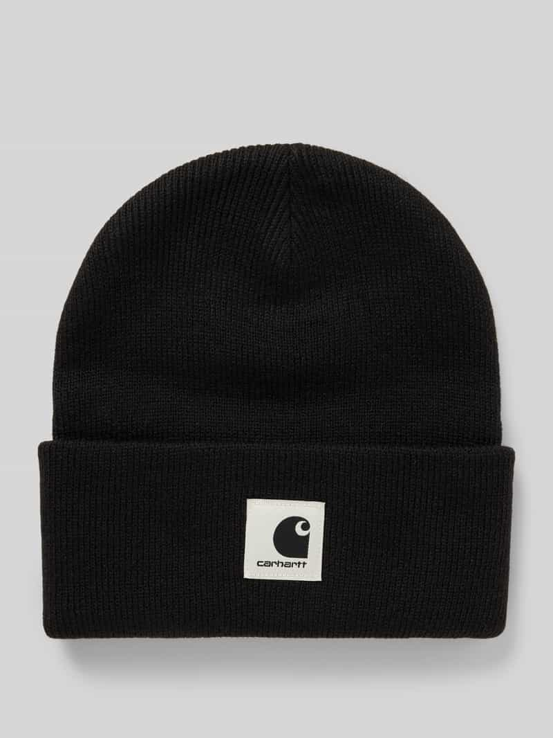 Carhartt Work In Progress Beanie met labelpatch, model 'ASHLEY'