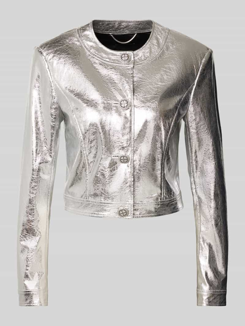 Marc Cain Korte blazer in metallic