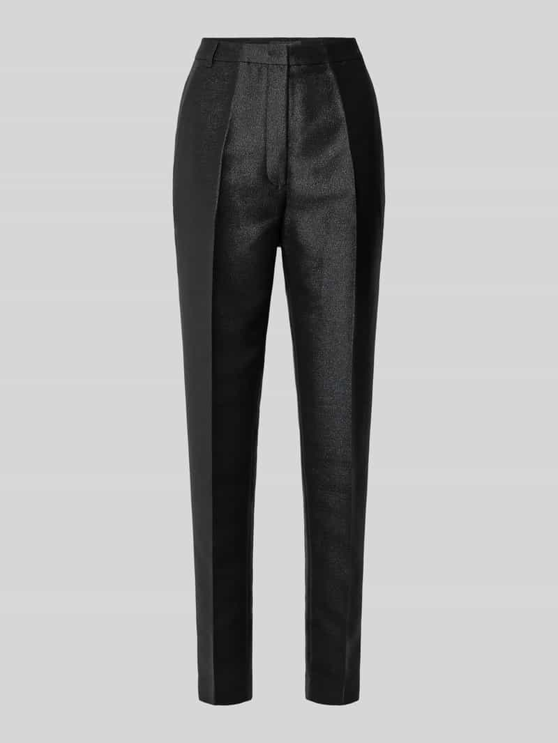 Marc Cain Feminine fit broek met persplooien