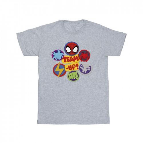 Marvel Boys Spidey en zijn geweldige vrienden werken samen T-shirt